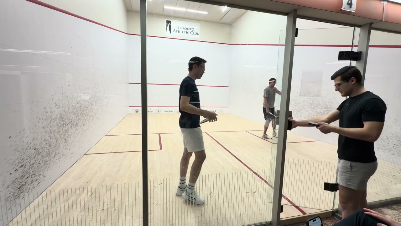 Squash - 12th Annual Goodfellow Classic - Men’s D/E - Round 1 - Philip vs Jonathan