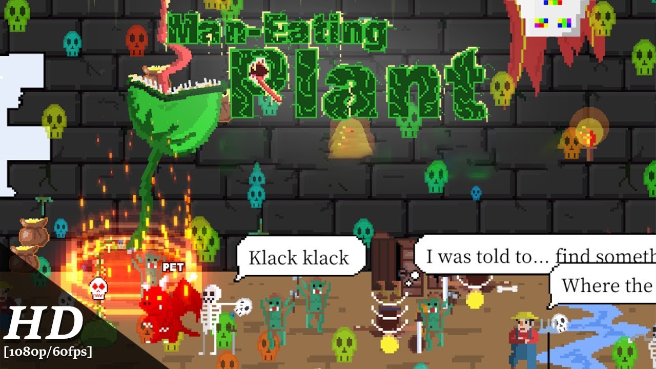 Man-Eating Plant Android Gameplay [1080p/60fps]