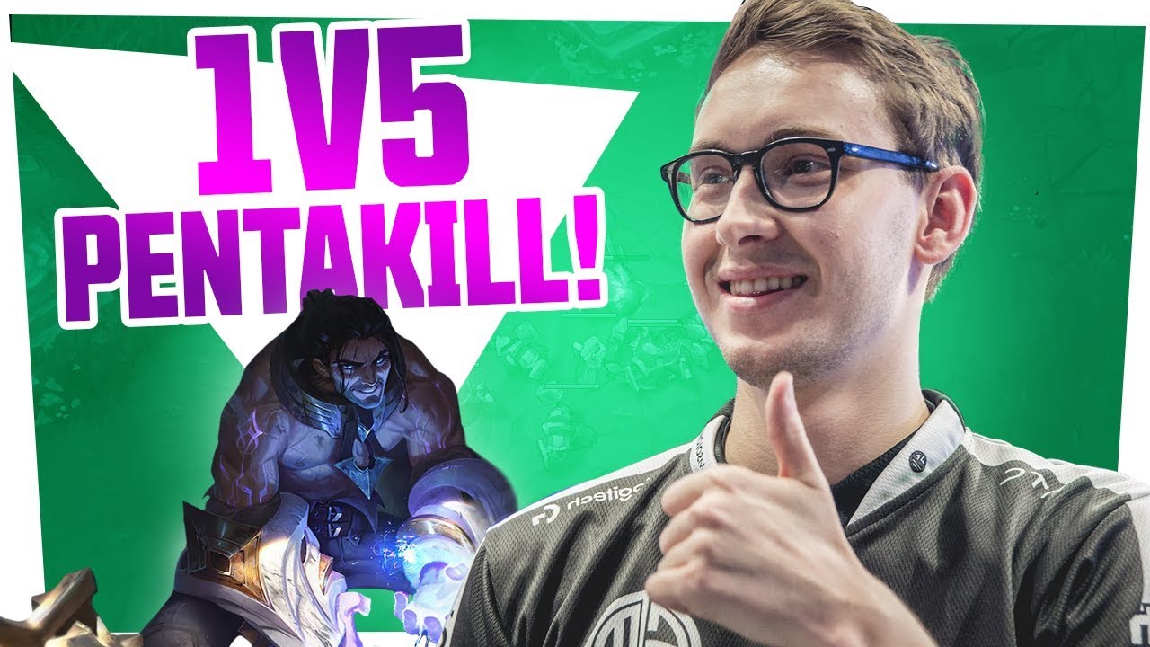 Bjergsen - 1V5 PENTA KILL!