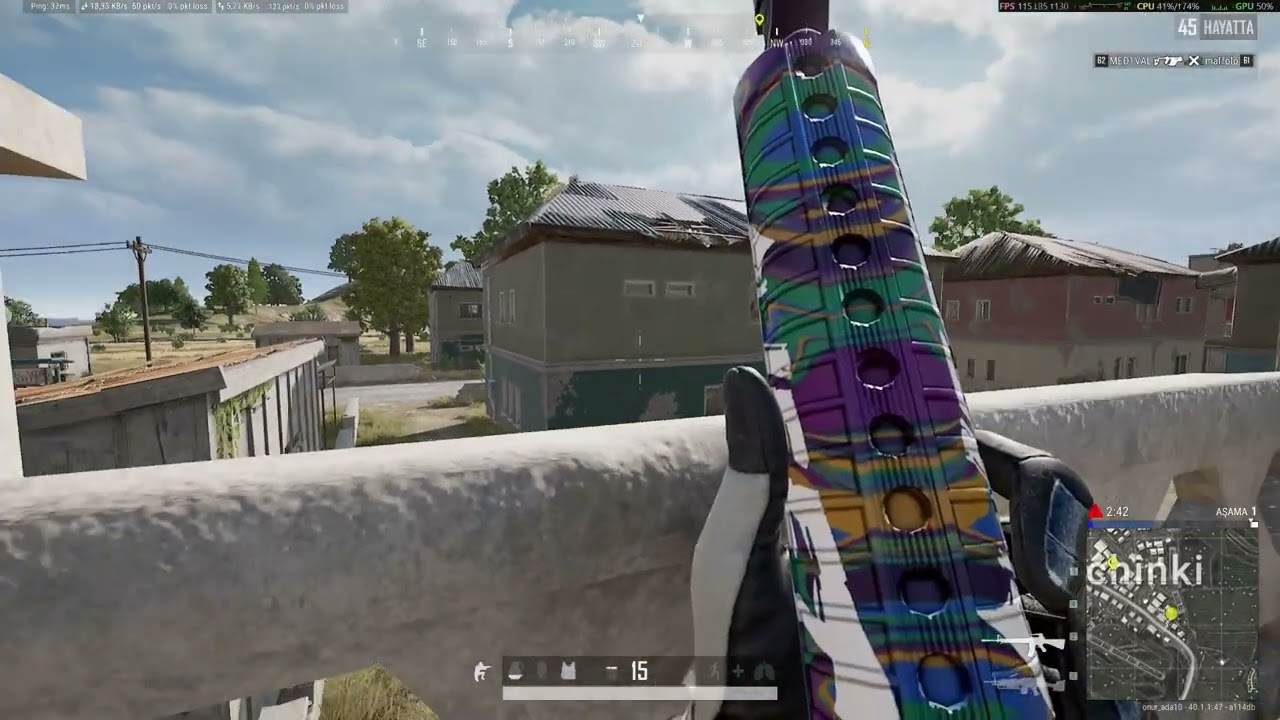 PUBG OYNUYORUZ..PART1 EGEX
