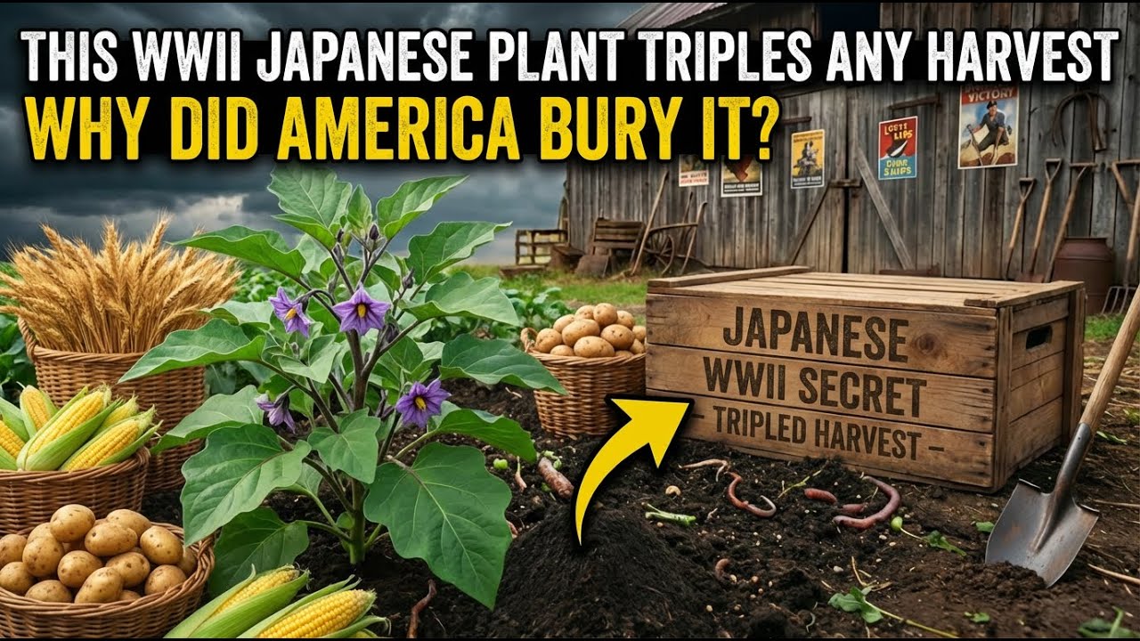 This WWII Japanese Plant Triples Any Harvest — Why Did America Bury It?