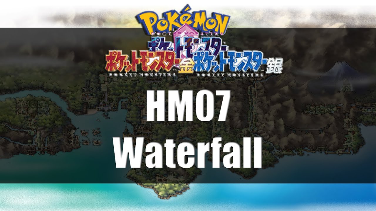 Pokemon Gold Silver & Crystal | Where to get HM07 Waterfall