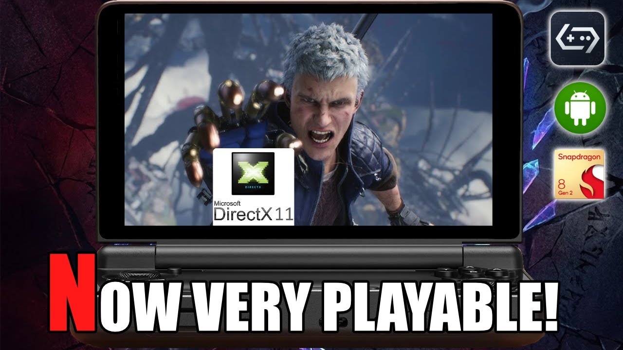 Devil May Cry 5 on AYN Thor | Gamehub (PC) | DirectX 11 Huge Performance Boost
