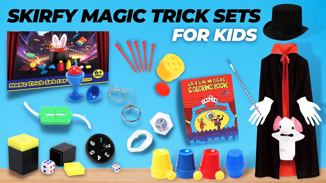 Skirfy Magic Trick Sets for Kids