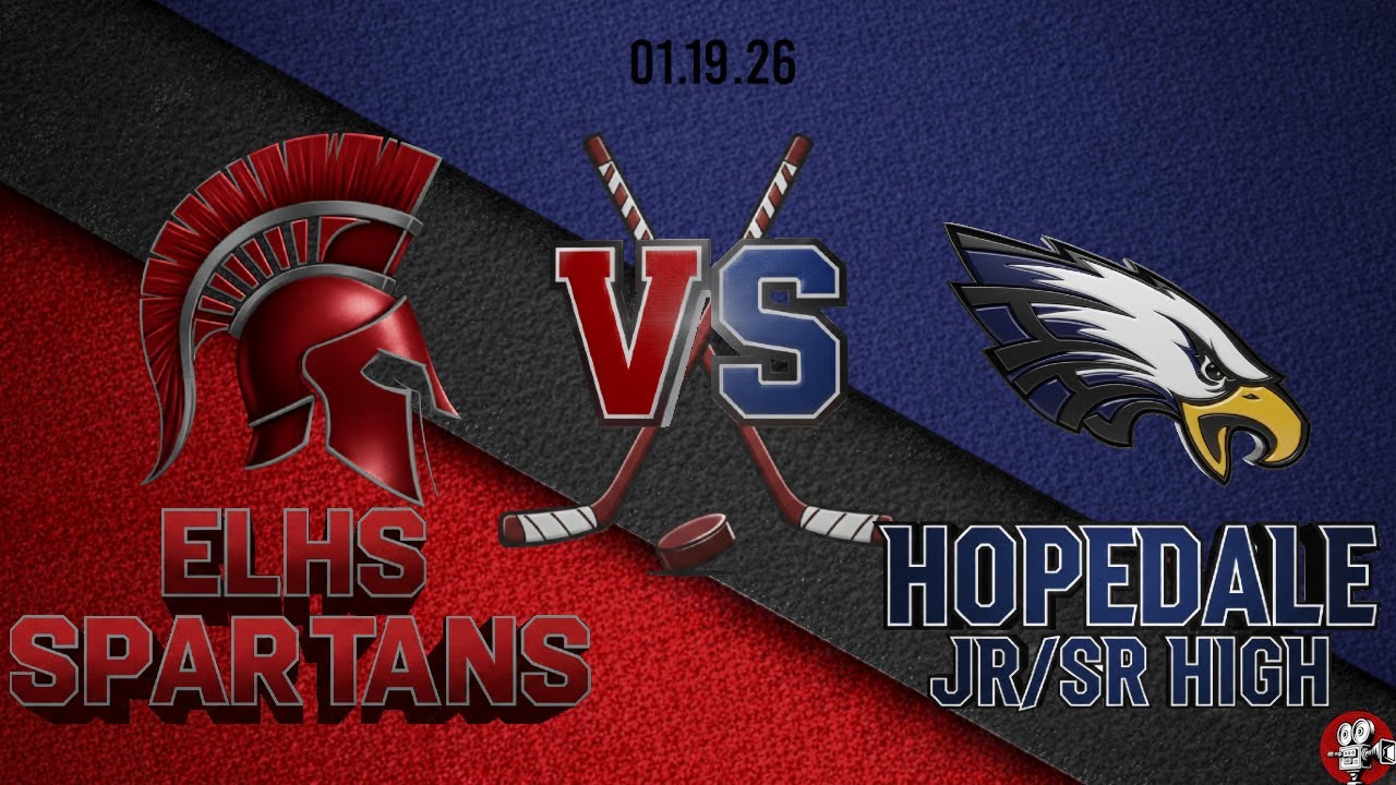 ELHS Spartans Hockey vs.Hopedale 1/19/26