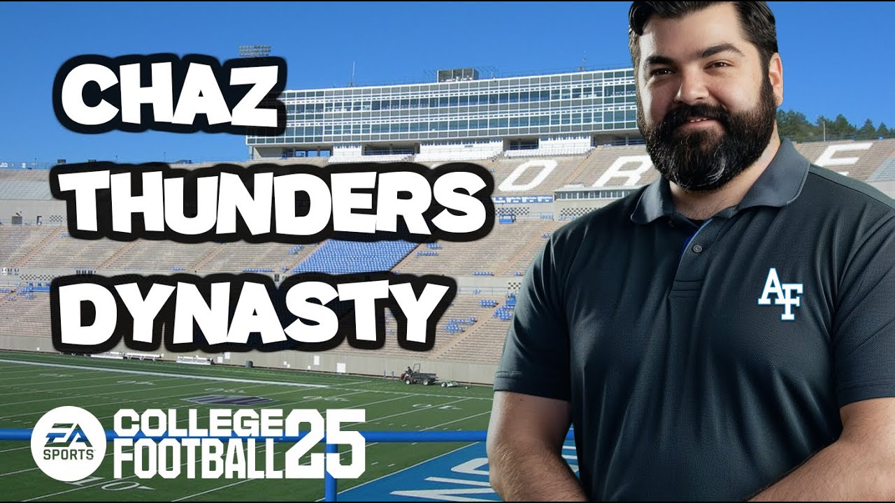 The Beginning of the Chaz Thunders Dynasty! - College Football 25