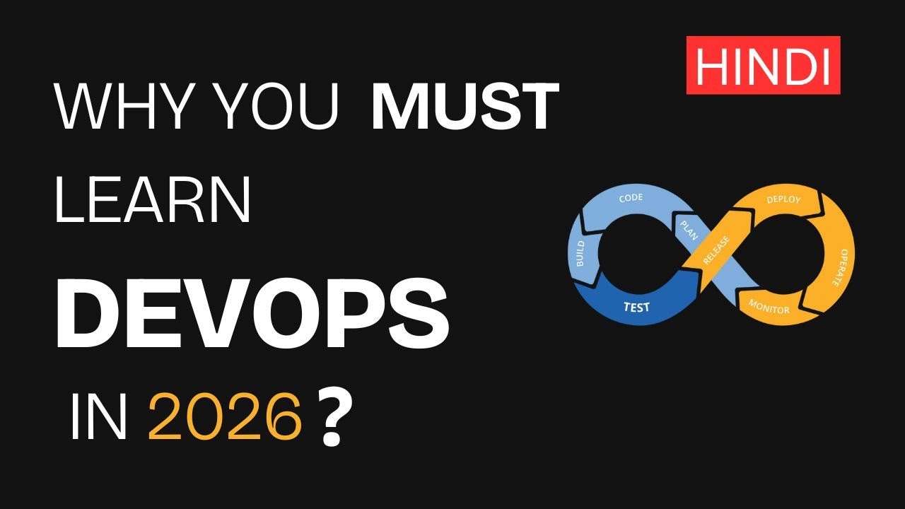 Why You MUST Learn DevOps in 2026 🚀 | Reality Explained | Hindi #devops #tech #education #trending