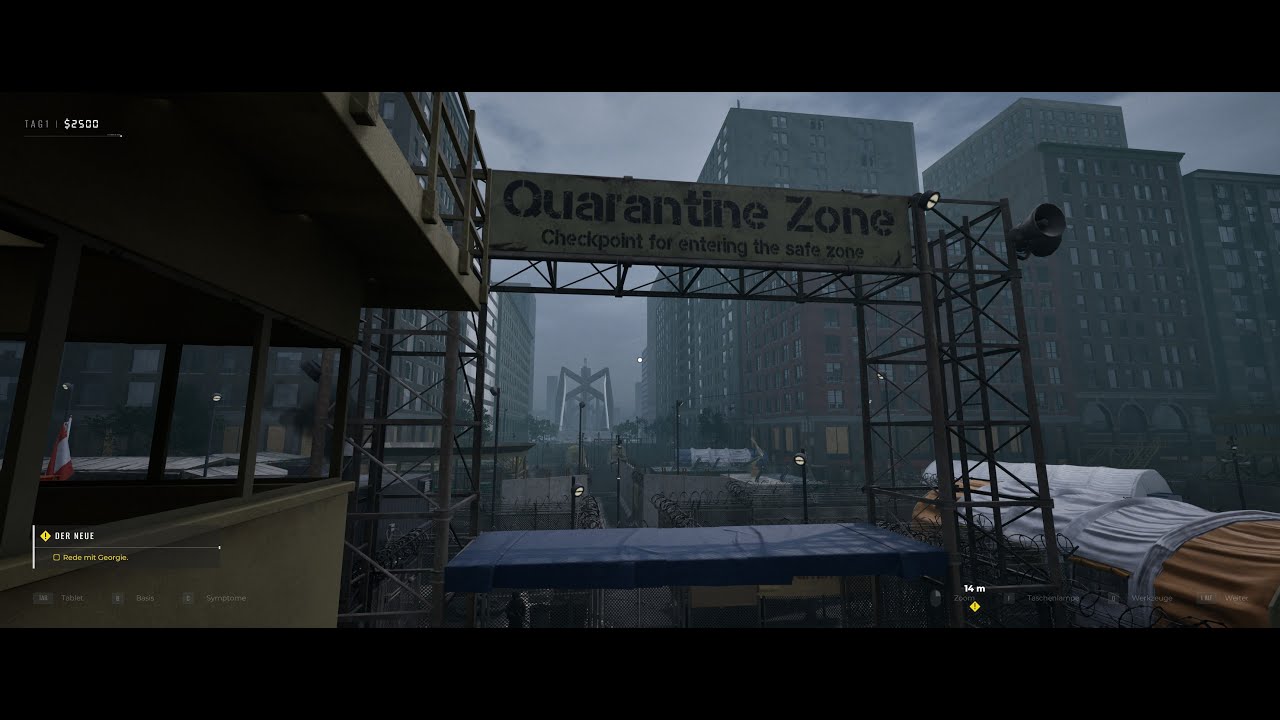 Quarantine Zone - The last Check 01 - Wir entscheiden wer in die sichere Zone darf !