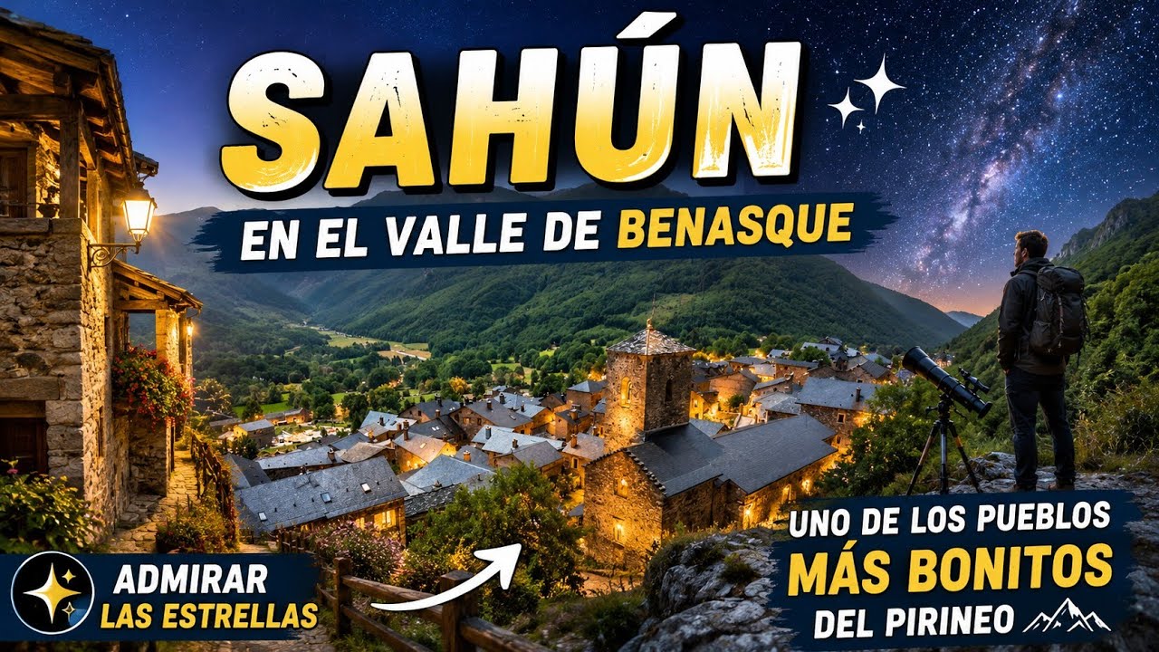 SAHÚN, Valle de BENASQUE, que Ver, Pirineo Aragones, HUESCA
