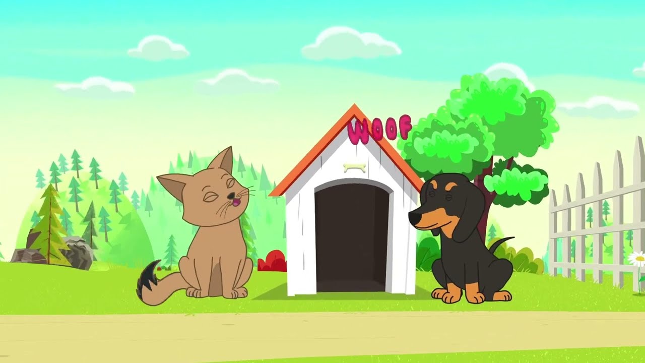 Cane e Gatto - Canzoni per Bambini con animali