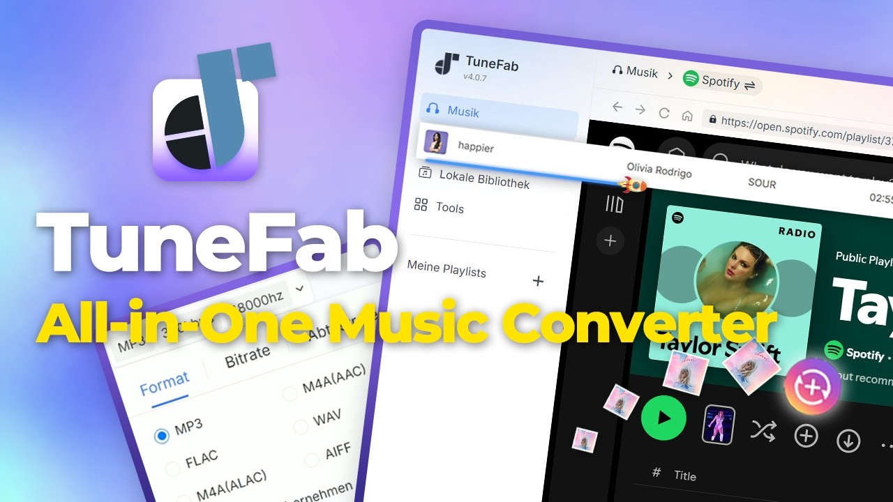 TuneFab All-in-One Music Converter 4.0 | Save music from Spotify, Amazon & more