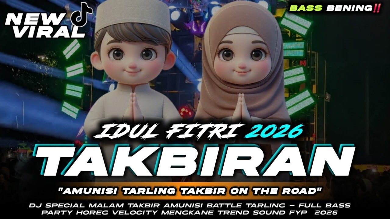 Dj Viral Idul Fitri 1447 H / 2026 M || Takbiran Terbaru Full Bass Party Ngeslow Velocity Horeg ‼️