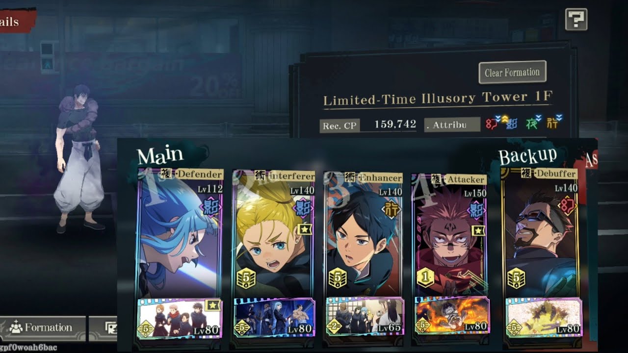 Time-Limited Floors 1 (Oct) - Teams & Guides ! Jujutsu Kaisen Phantom Parade !