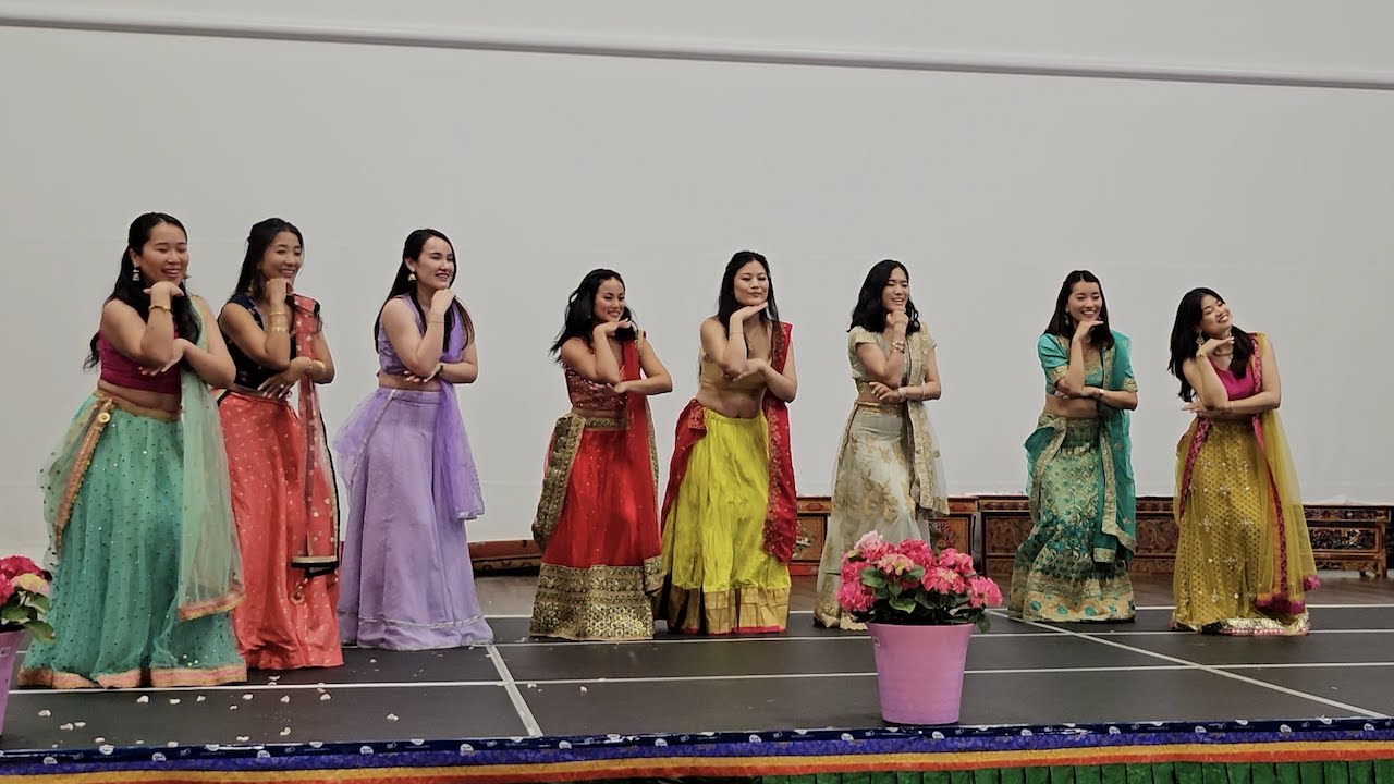 Rabyang Weds Dolma 2024 Bollywood and Nepali dance performance by the bridesmaids 🤩