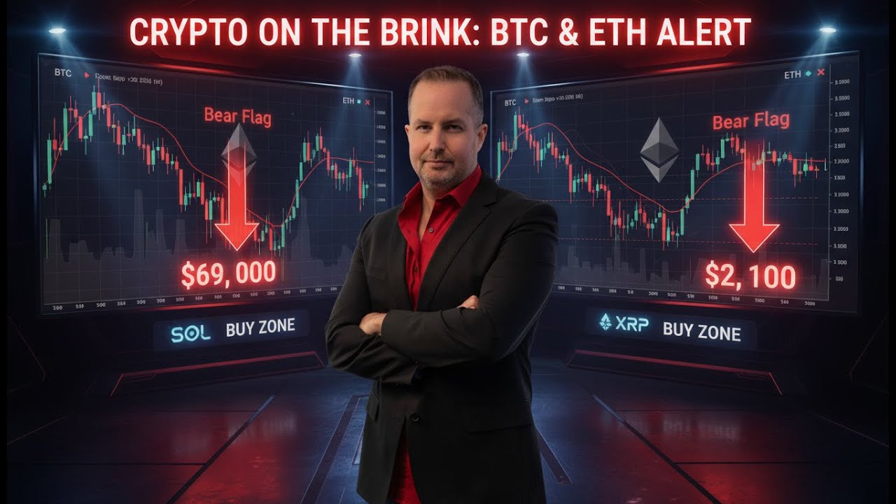 Bitcoin & Ethereum Bear Flag Alert: Is a Massive Flush Imminent?