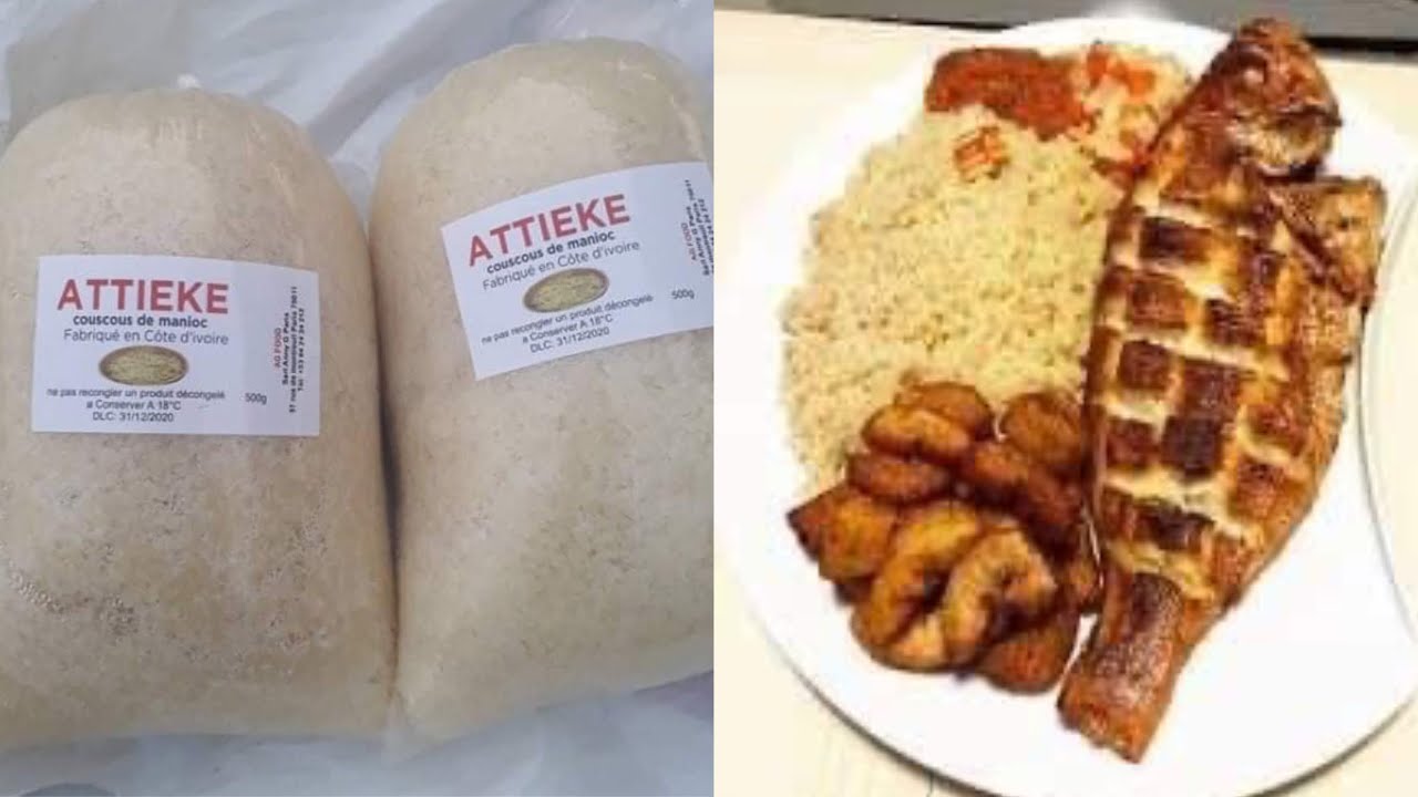 Let turn Gari into attieke African food at Home