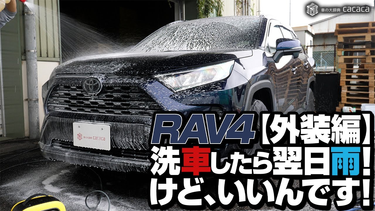 ENG SUB | Cleaning the Exterior of TOYOTA RAV4! Self Detailing