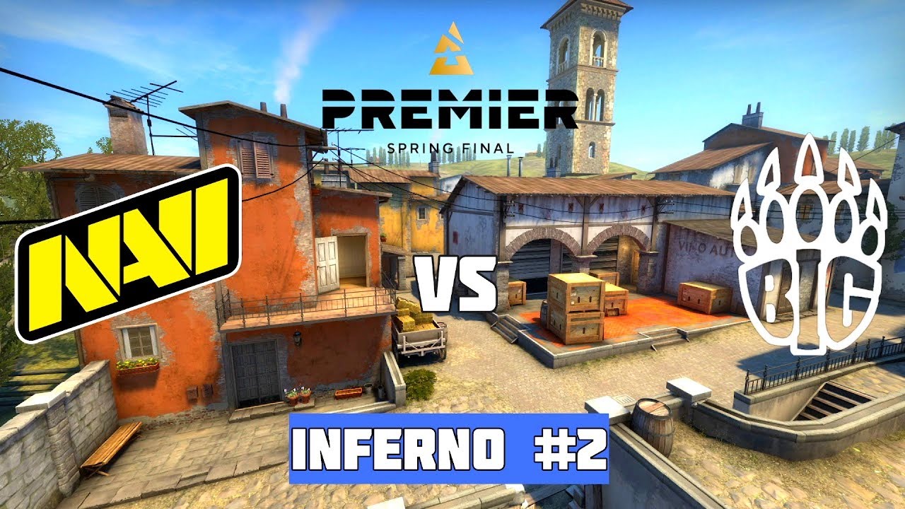 1/2 Финал. NAVI vs BIG. Map-2 Inferno. BLAST Premier Spring Finals 2021