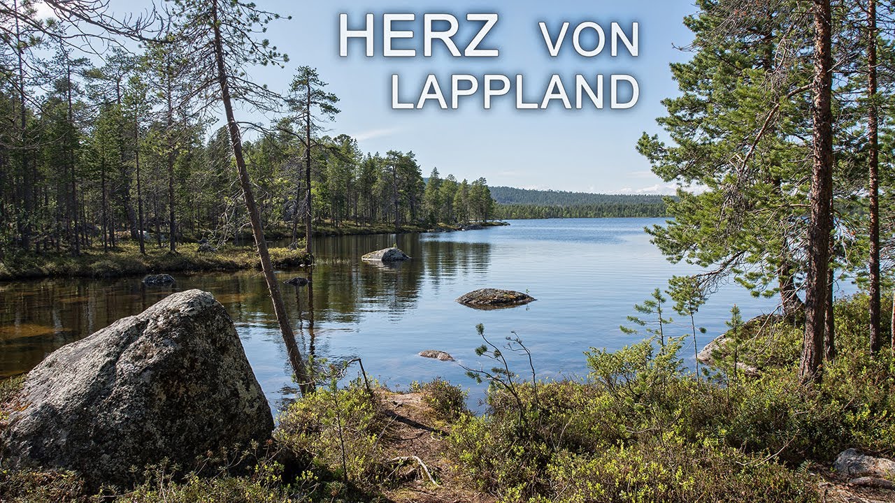 Finnland im Herz von Lappland: Inari mit Inarisee, dem Samenmuseum Siida, Wasser, Felsen und Wald !