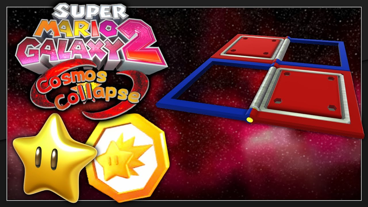 Super Mario Galaxy 2 Cosmos Collapse - Flip-Fly Galaxy ALL STARS / COMET MEDAL