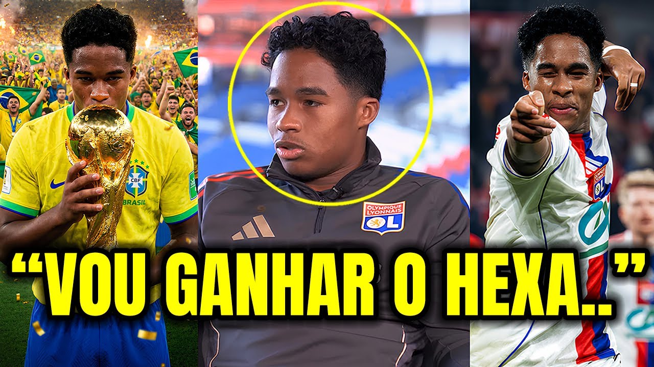 🚨 ENDRICK QUEBRA O SIL&Ecirc;NCIO SOBRE COPA 2026 E M&Iacute;DIA SURTA COM GOL NO LYON