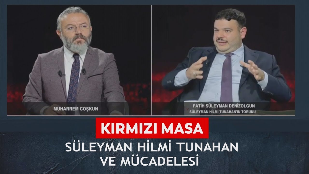 Kırmızı Masa – Muharrem Coşkun, Fatih Süleyman Denizolgun – 21.09.2024