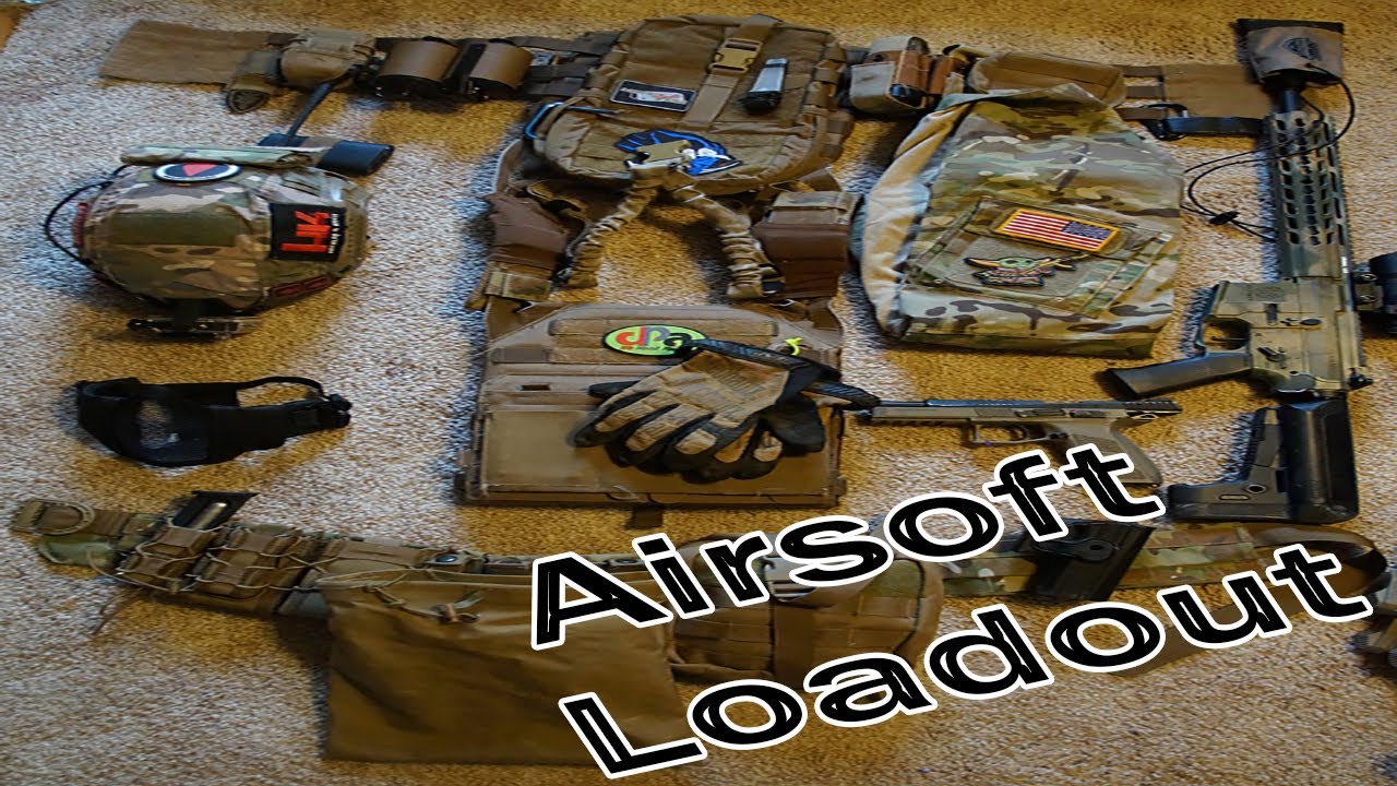 Airsoft Milsim Loadout 2020