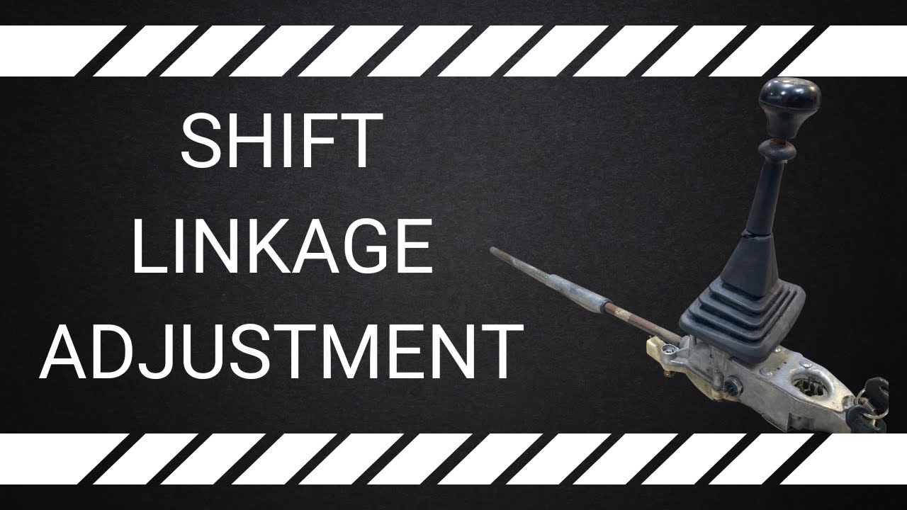 Adjusting the Shift Linkage on My 1986 SAAB 900 Turbo