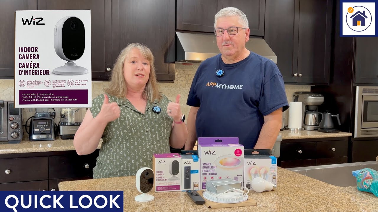 Quick Look: WiZ Connected WiZ Indoor Security Camera