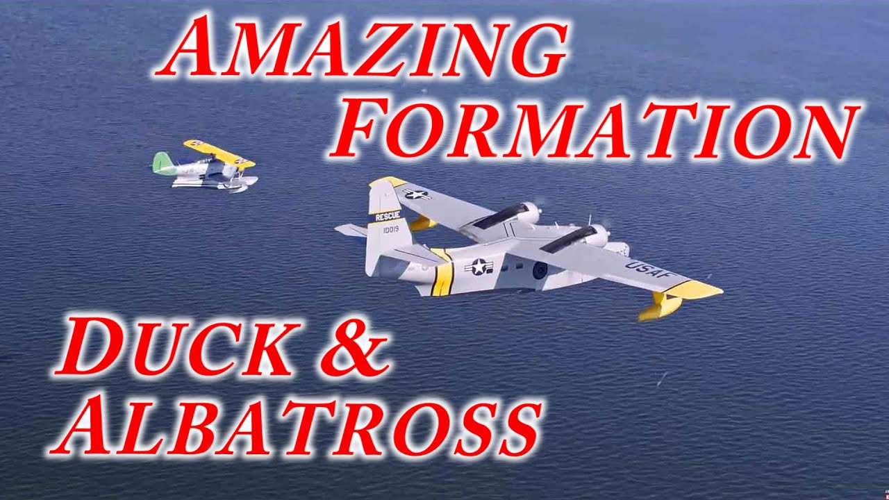 Grumman Duck and Albatross Formation Mid America Flight Museum