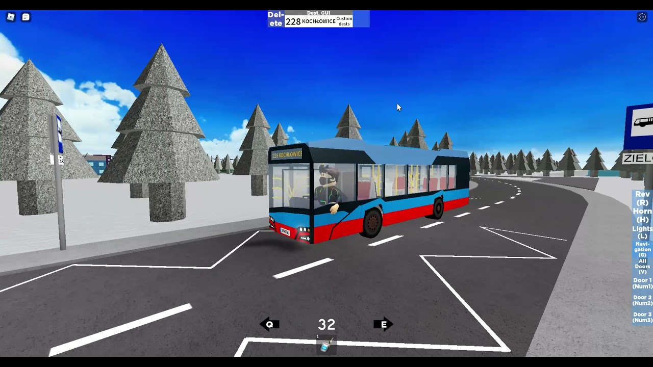 Bus Route 228 (Rerouted) | Roblox Nid's Buses & Trams