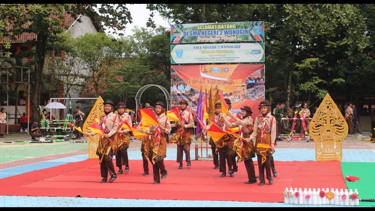 JUARA 1 LOMBA SEMAPHORE DANCE PUTRI #MTsN2Wonogiri