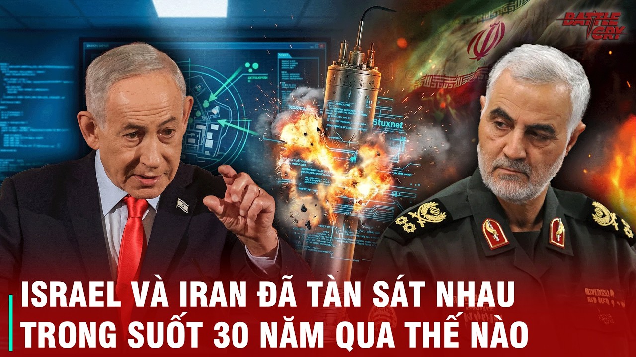 TOÀN CẢNH TRẬN CHIẾN THỰC SỰ VÔ CÙNG TÀN KHỐC SUỐT 30 NĂM TRONG BÓNG TỐI GIỮA IRAN VÀ ISRAEL