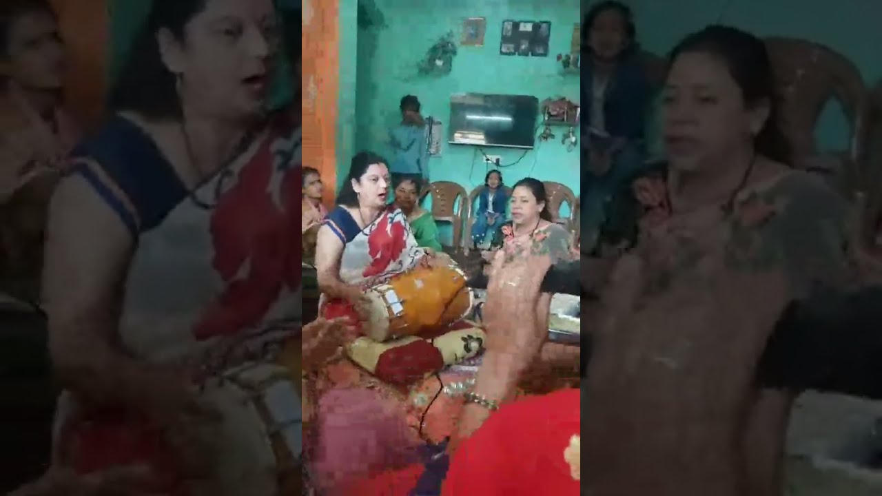 VLOG With Jiya  is live hema didi ke Ghar ki holi celebration