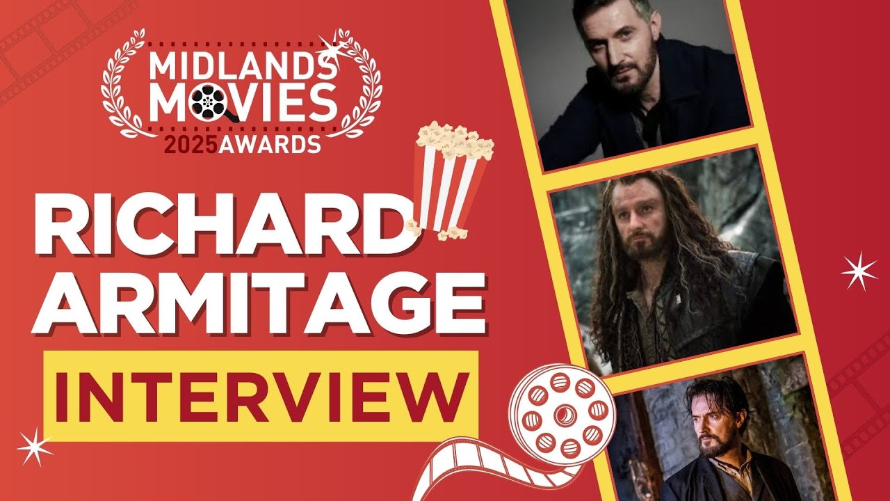 Richard Armitage interview for the 2025 Midlands Movies Awards