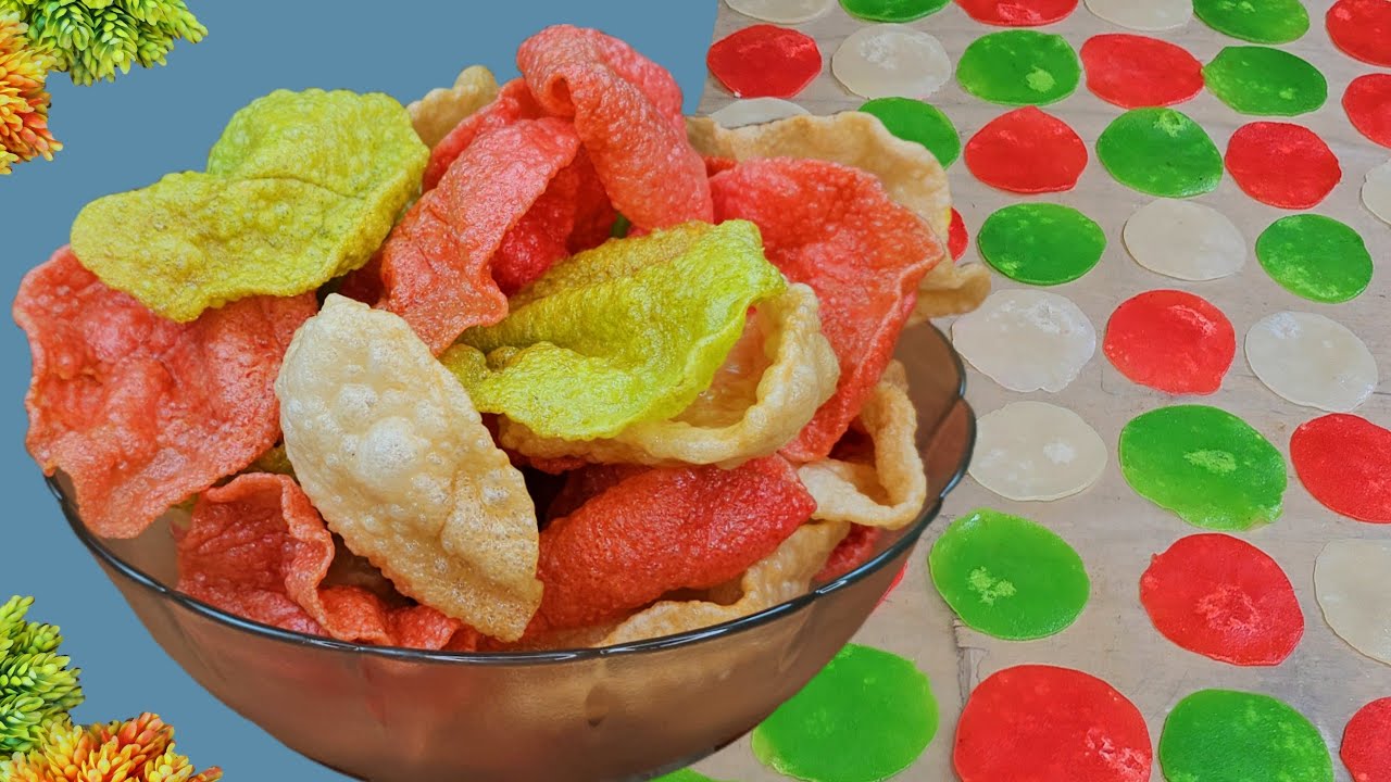 KERUPUK TEPUNG BERAS GARING & GURIH  : :  RESEP SIMPEL ANTI GAGAL
