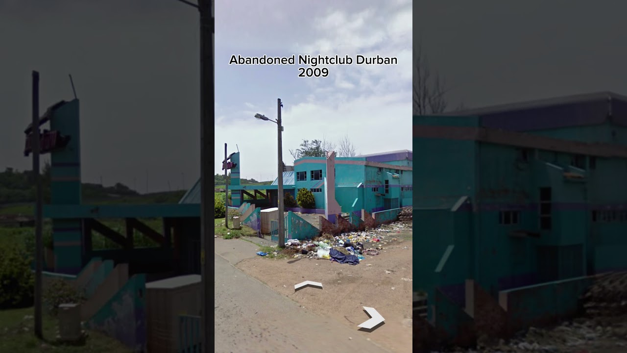 Abandoned nightclub in Durban