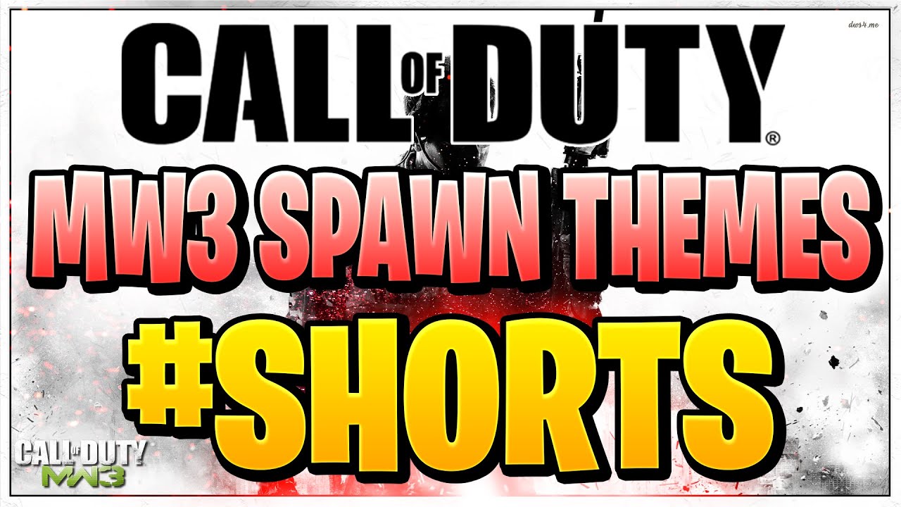BEST MW3 SPAWN THEME?! | Call of Duty Shorts