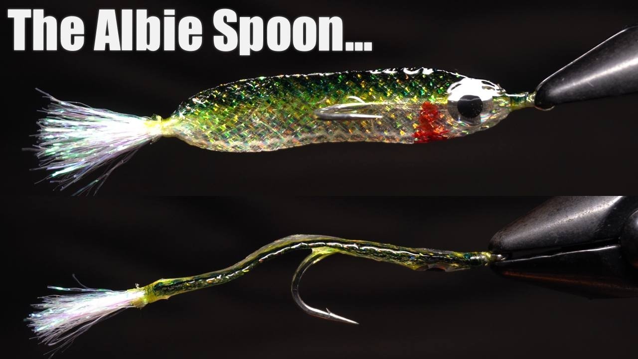 Make Your Own Spoon Fly... Tying The Albie Spoon Using E-ZBody Tubing - By Capt. Gil Berke