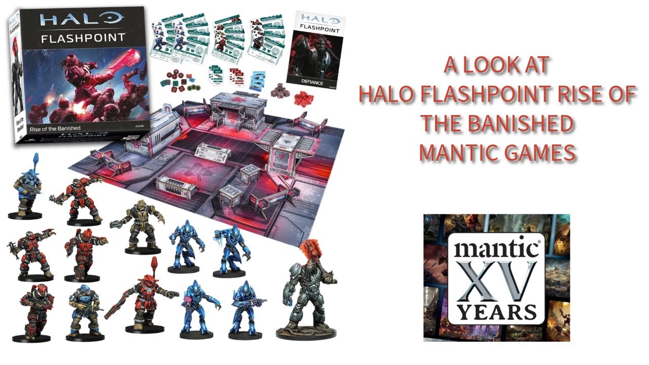 A look at Halo Flashpoint Rise of the Banished. Mantic Games