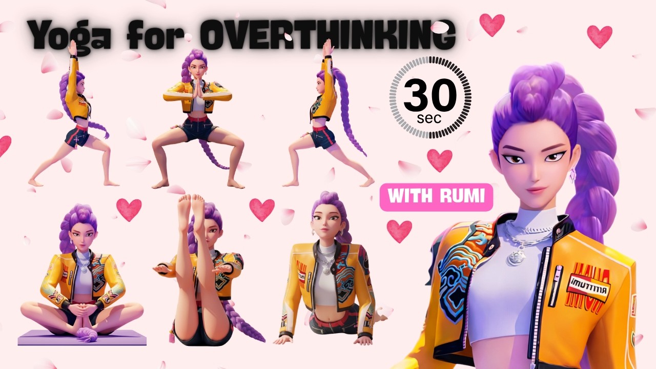 8-Minute Kids Music Yoga | with Rumi | Stretch to the Beat for Fun & Energy 🧘‍♀️