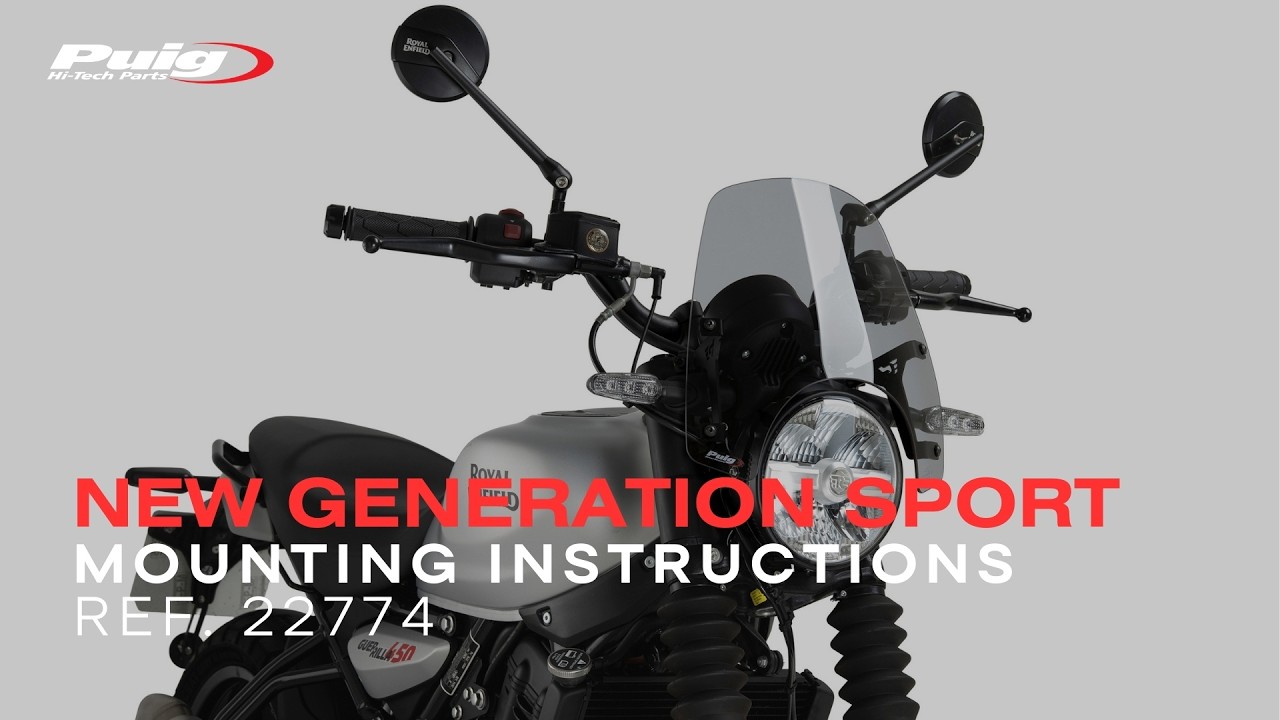 REF.22774 NEW GENERATION SPORT MOUNTING INSTRUCTIONS