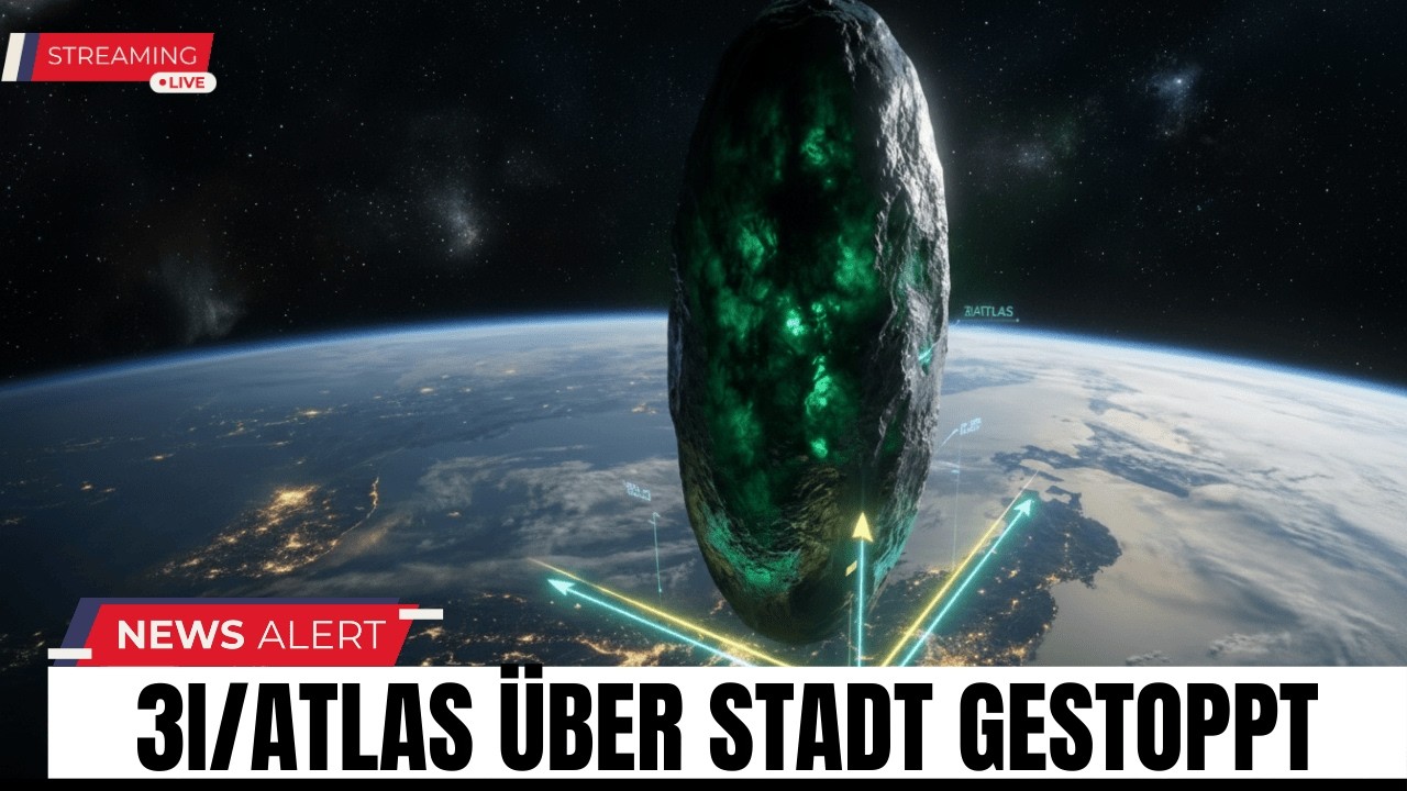 3I/ATLAS STOPPTE Gerade Über Einer Stadt — Schwebte 14 Stunden Ununterbrochen Über Tokyo.