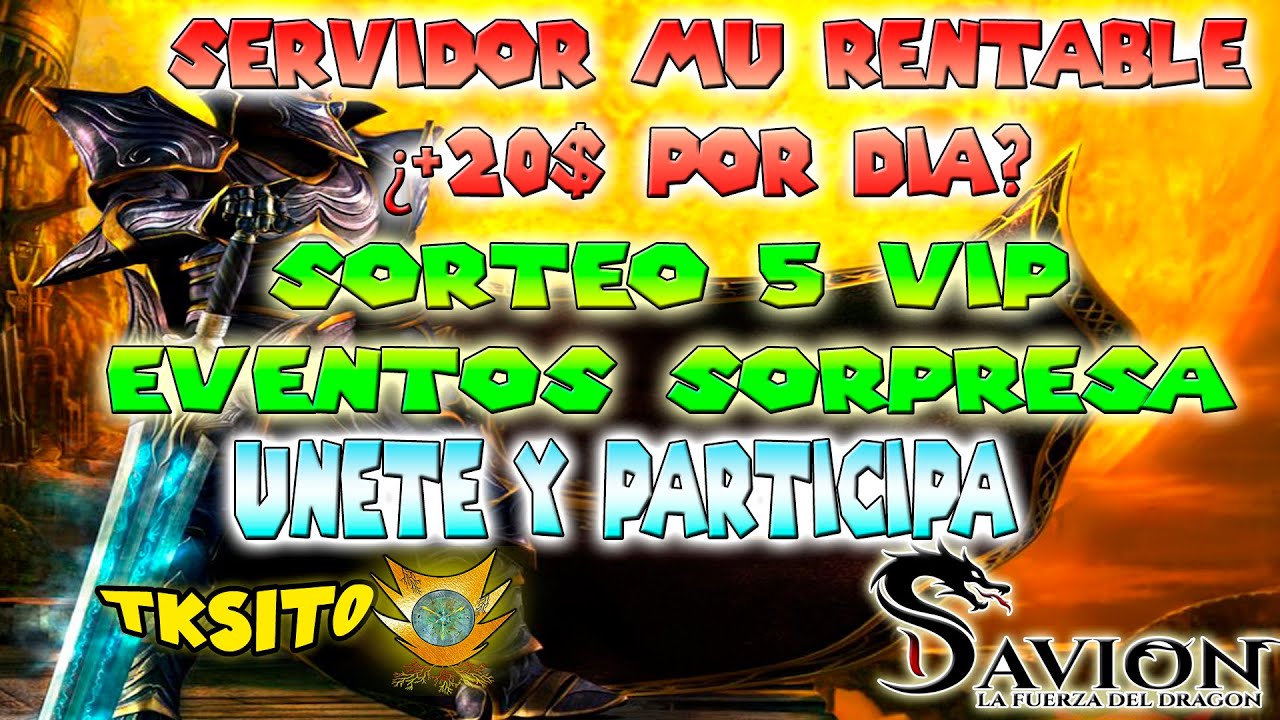 🤑 SORTEO 5 VIP ¿CUANTO Y COMO SE GENERA EN MU DAVION?