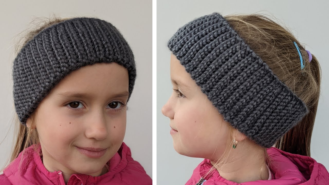 Crochet One Row Headband