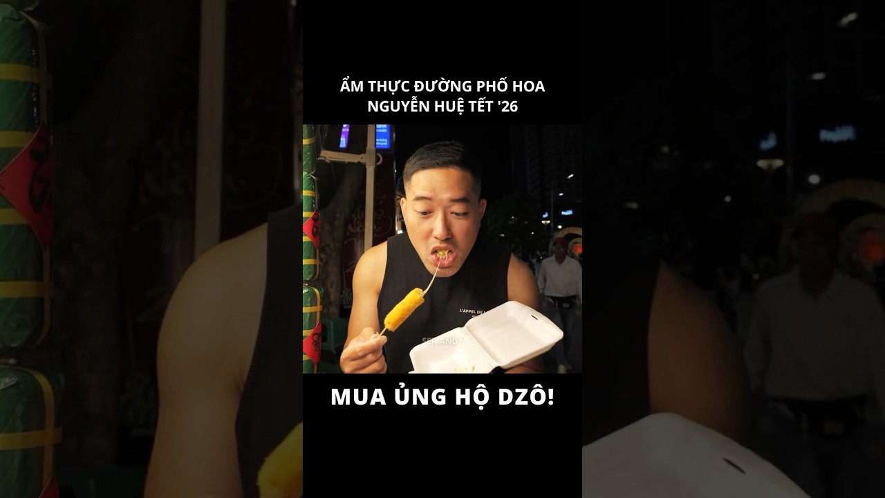 Ăn Vặt M&ugrave;a Tết S&agrave;i G&ograve;n '26 C&oacute; G&igrave;? #vietnam #saigon #tet2026 #lunarnewyear2026
