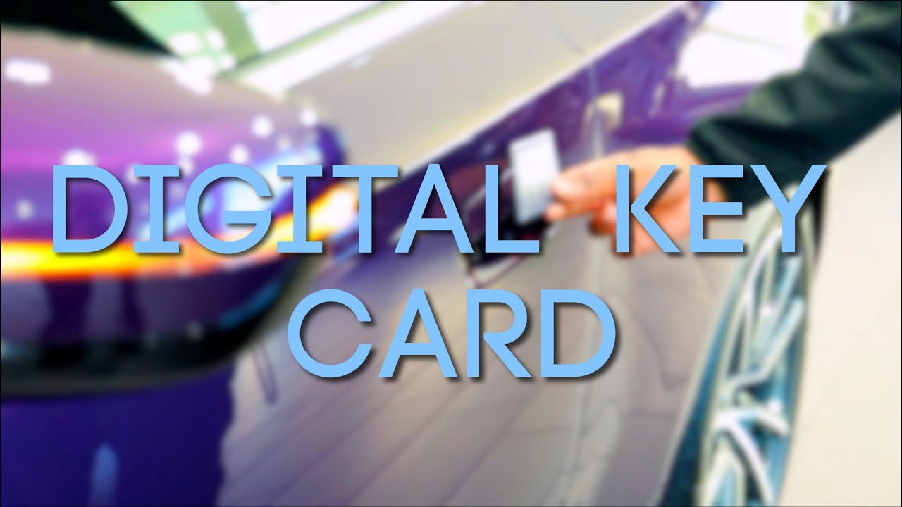 How To Set Up Your Digital Key Card On a New BMW