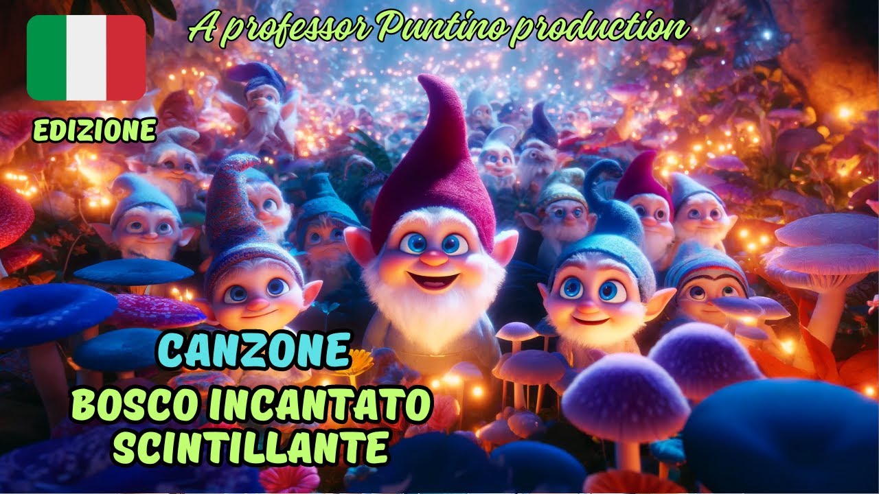 Canzone del bosco incantato scintillante - Original version - ITALIAN VERSION