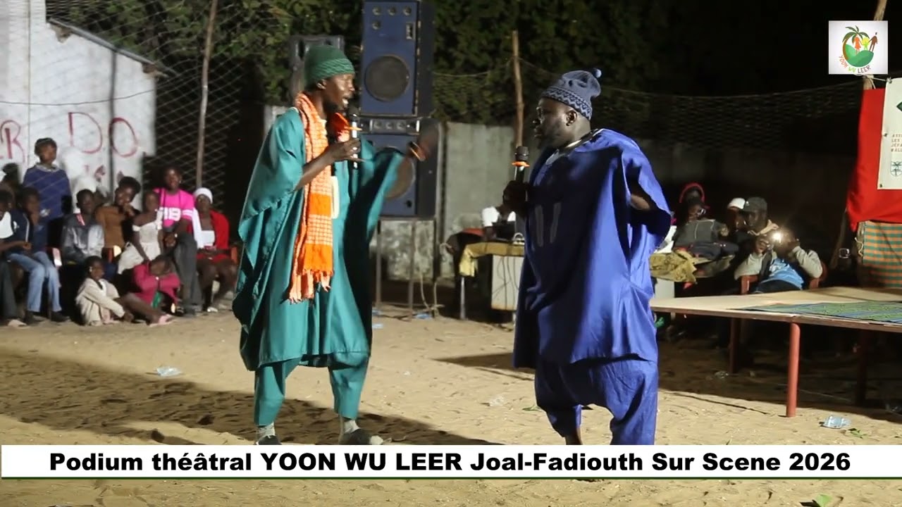 BAYE THIAFTA AK JEAN MICHEL: Podium théâtral YOON WU LEER Joal-Fadiouth Sur Scene 2026