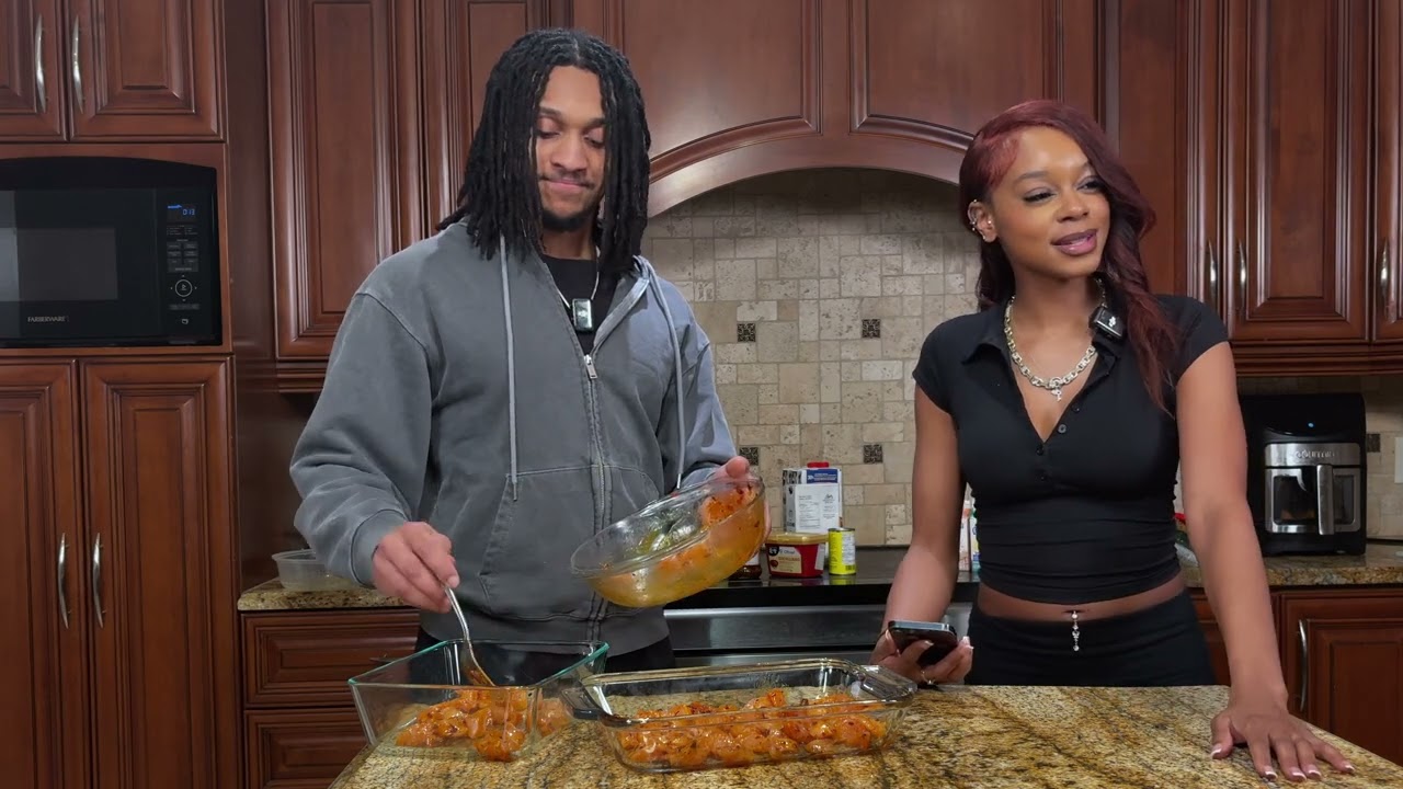 Cooking with Selah | We roasted each other while making dinner
